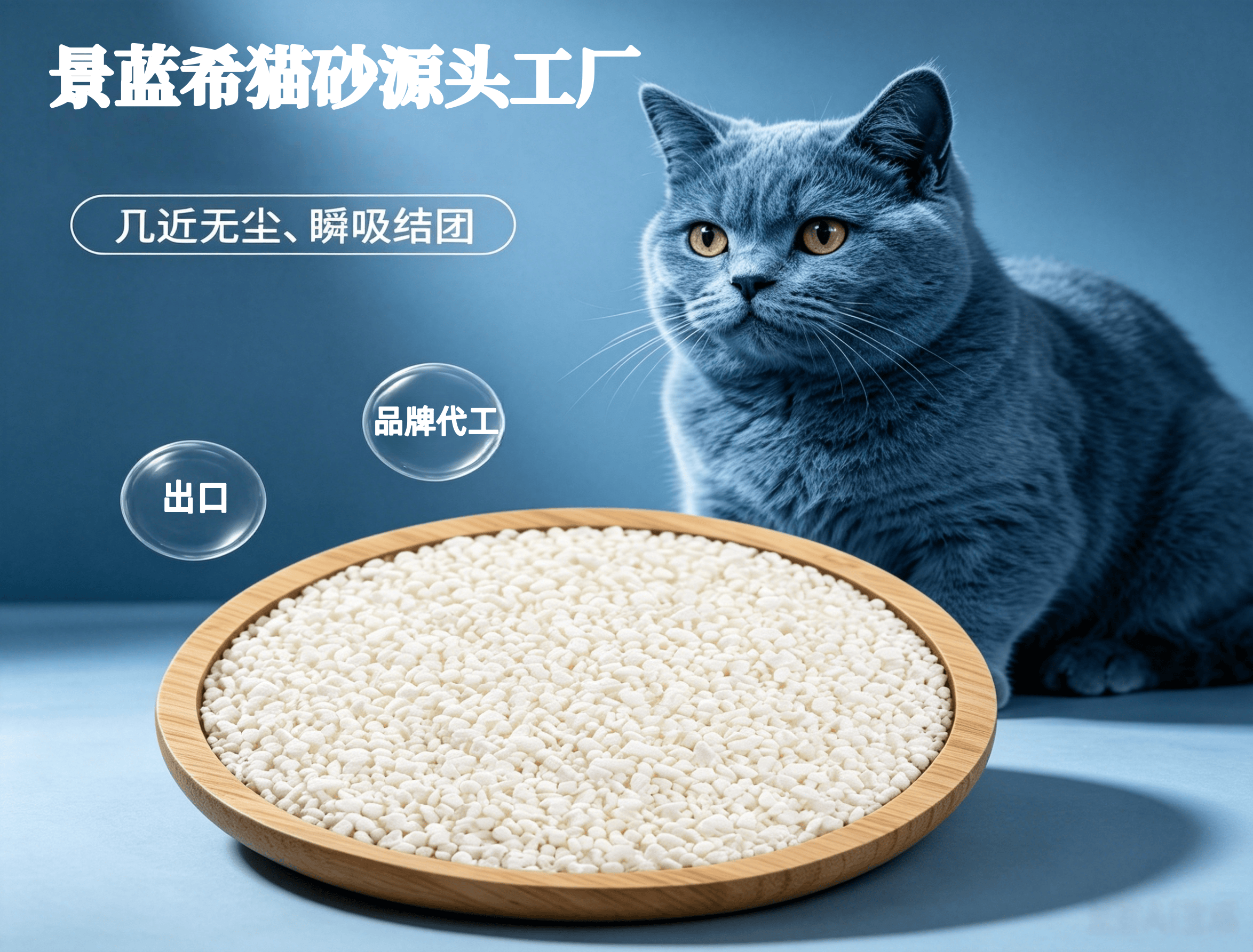 选择猫砂代工，为什么一定要选青岛景蓝希