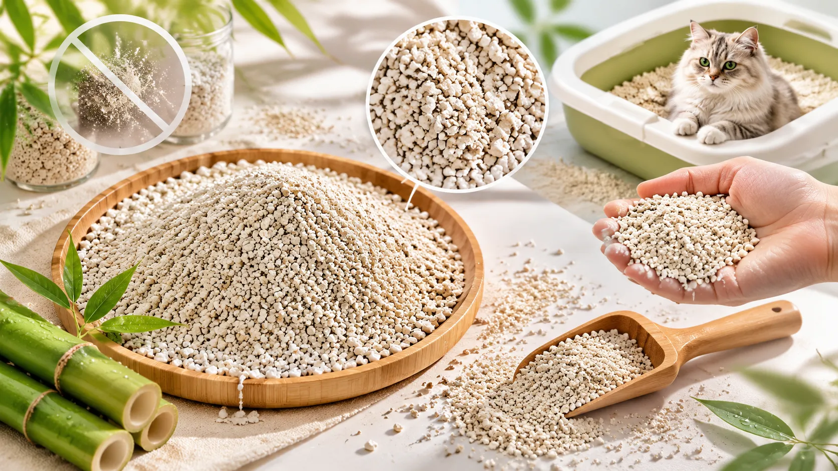 绿竹猫砂｜高品质植物猫砂源头工厂，专业代工OEM/ODM，支持全球出口
