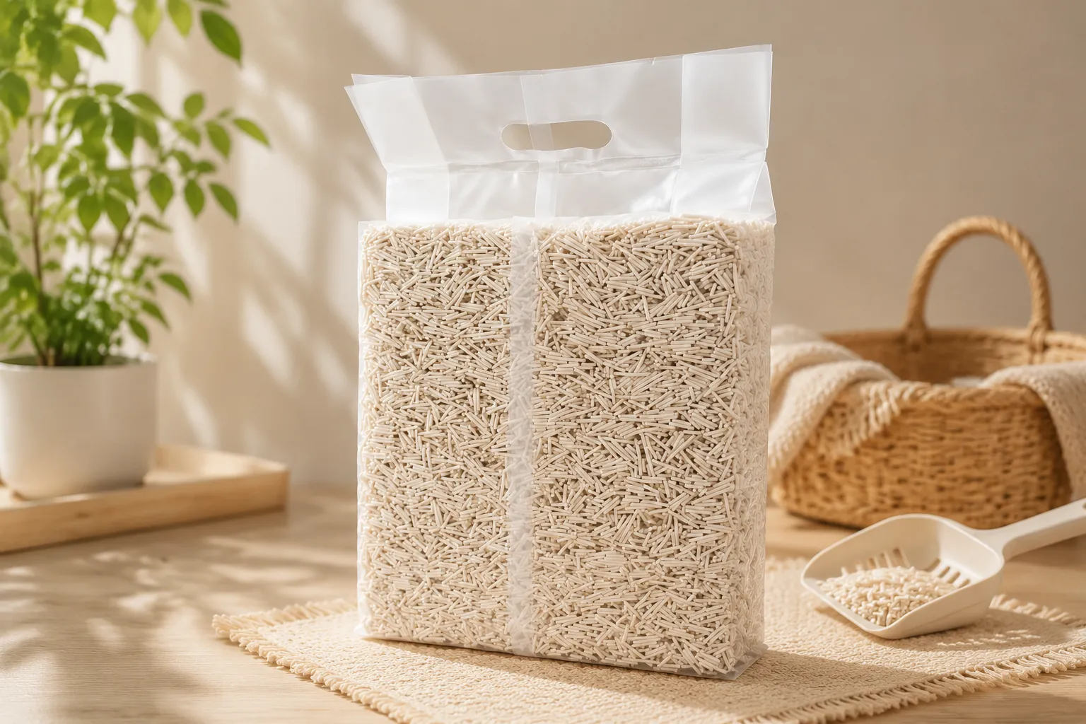 匠心造好砂｜青岛景蓝希豆腐猫砂，养宠家庭与外贸渠道优选好产品