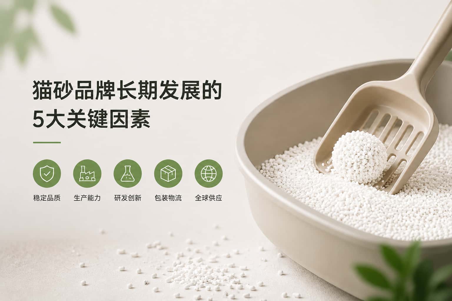 为什么很多猫砂品牌失败?从供应链角度分析OEM猫砂开发的5个关键风险